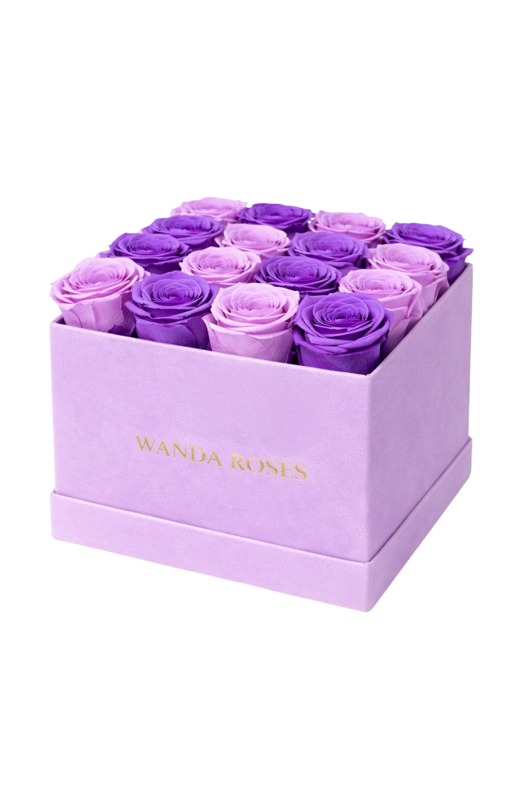 COLLECTION BOUQUET DE ROSES FORME CARRÉE